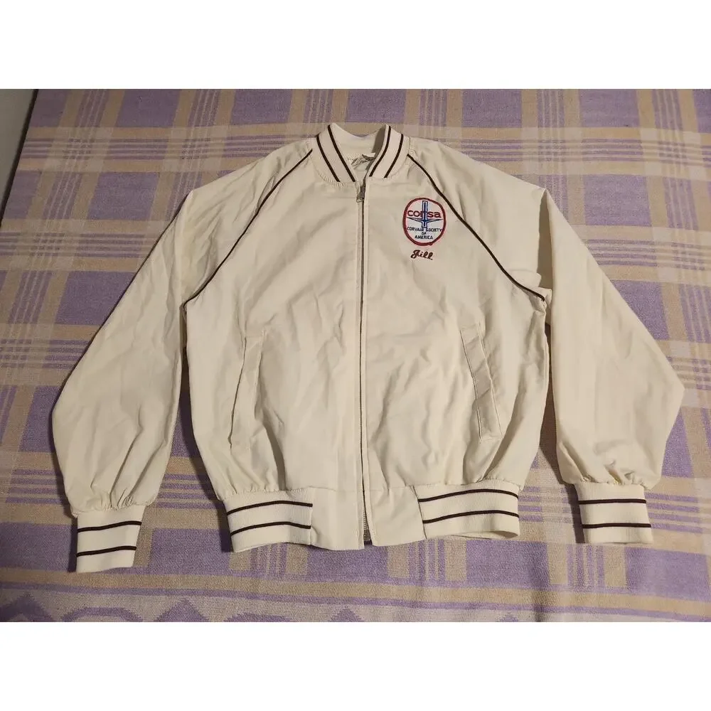 Vintage Chevrolet Corvair Society Circle City Indiana Jacket 70s 80s Jill Rare - Picture 2 of 8